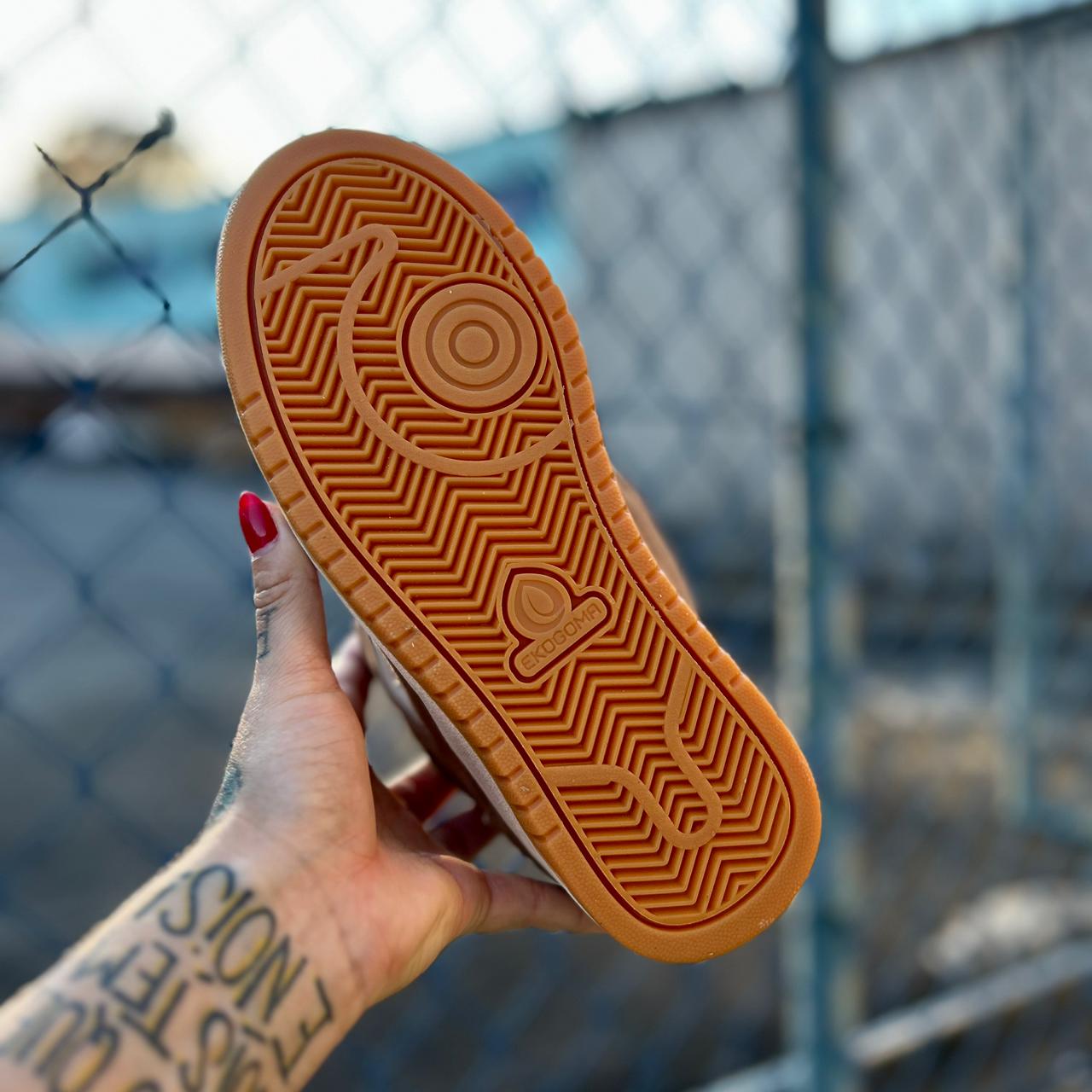 TÊNIS FREEDAY SPIN COGNAC OFF