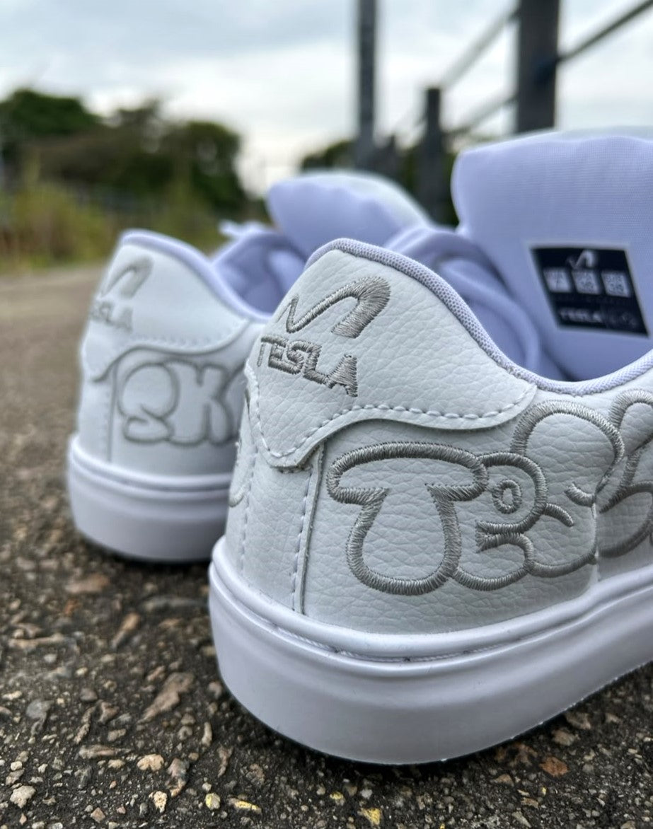 TÊNIS TESLA HERTZ ART WHITE