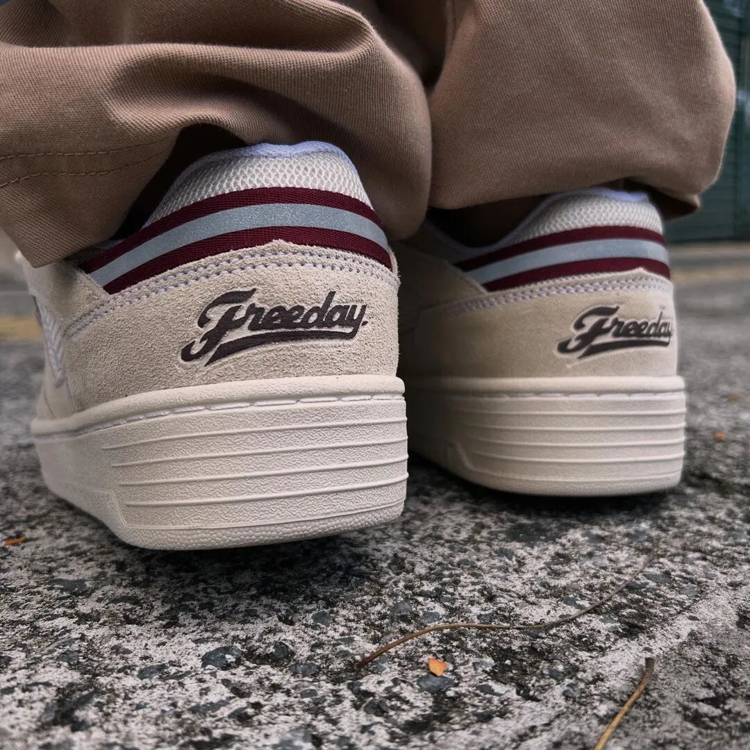 TÊNIS FREEDAY SWITCH CREME/BORDÔ