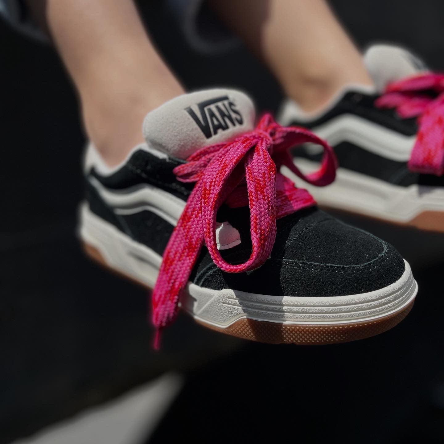 TÊNIS VANS HYLANE LACE OVERSIZED BLACK