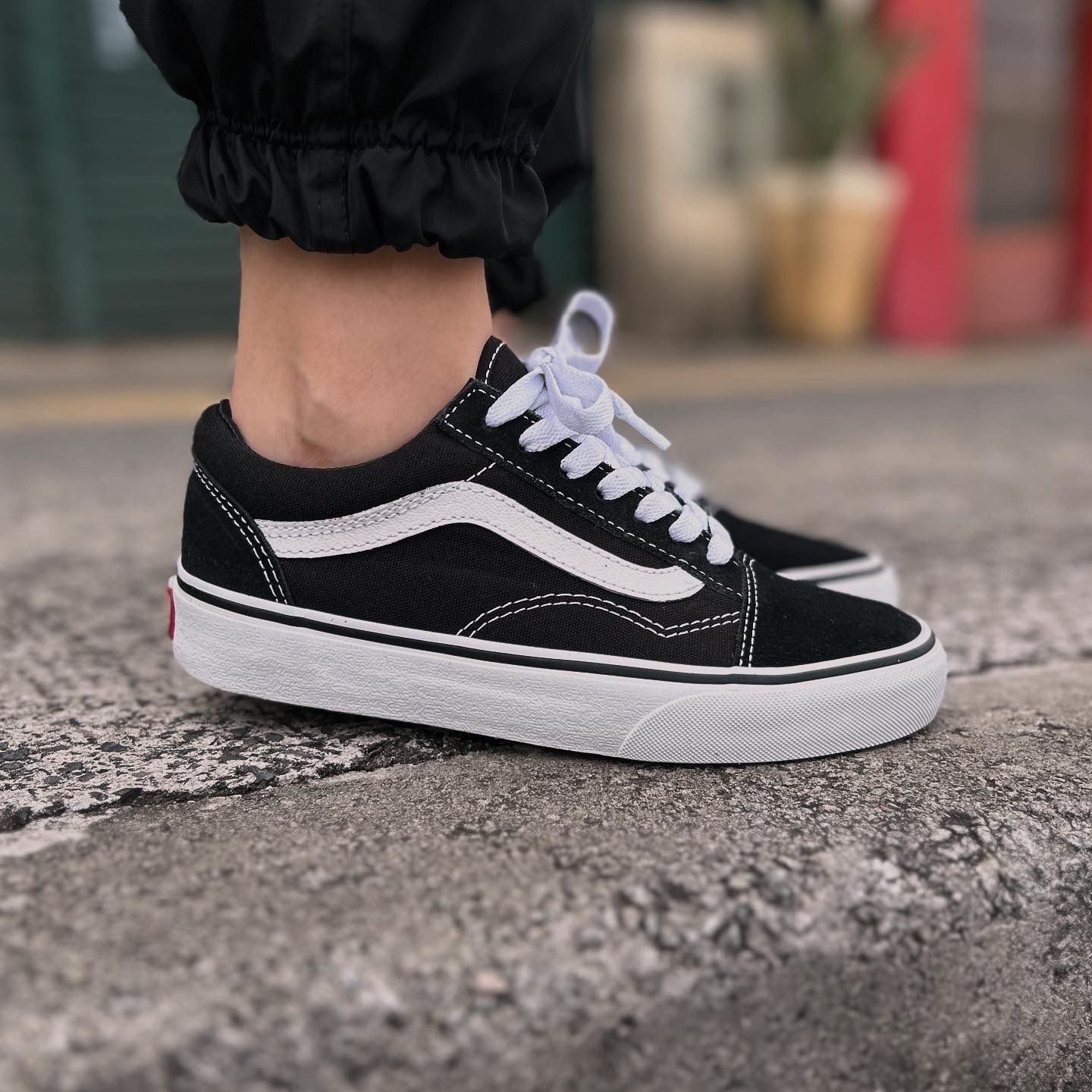 Old Skool Mens Vans TÊNIS VANS OLD SKOOL BLACK WHITE – The Block Store