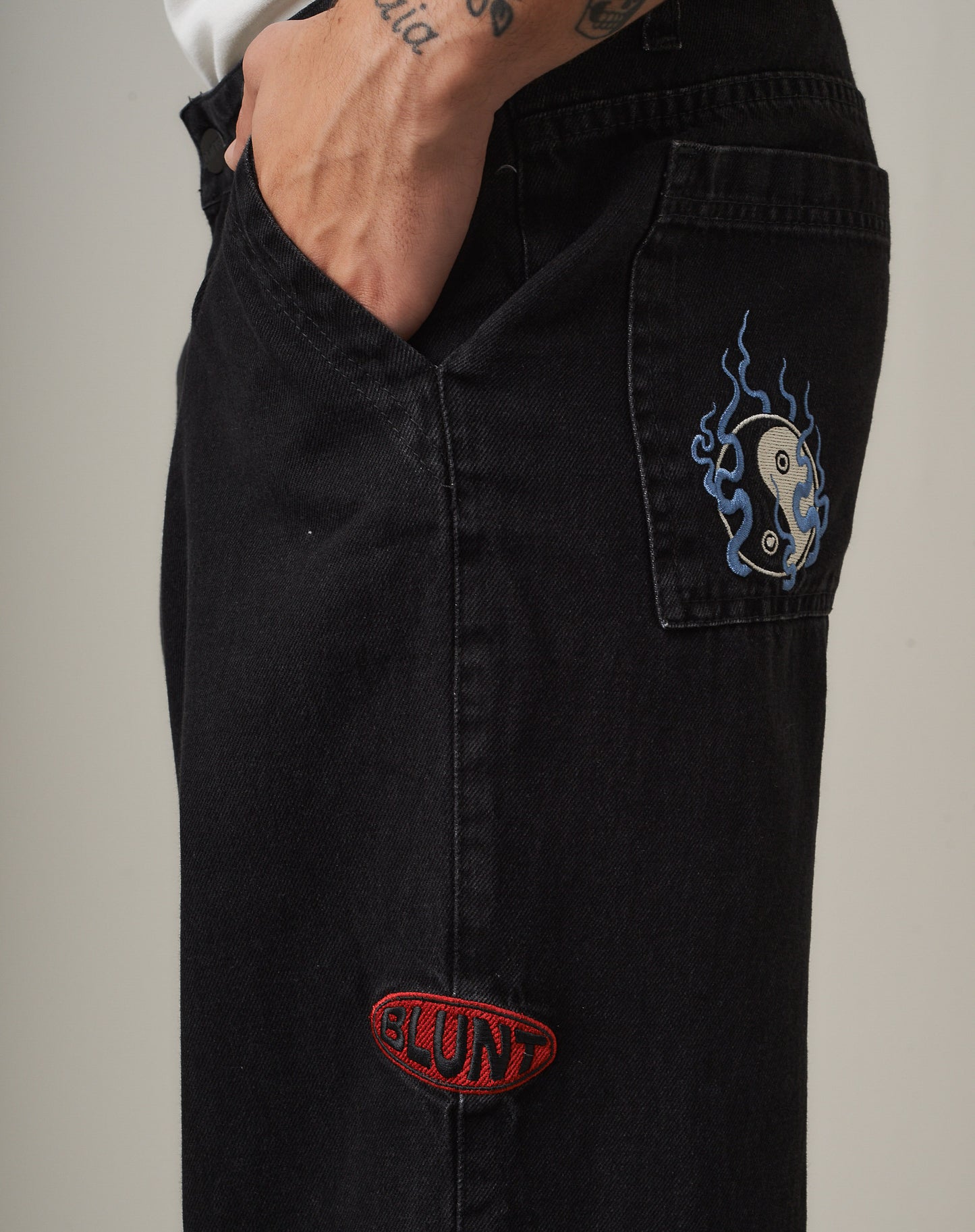 CALÇA BLUNT BLACK JEANS RENVY