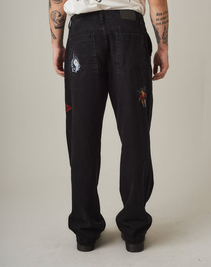 CALÇA BLUNT BLACK JEANS RENVY
