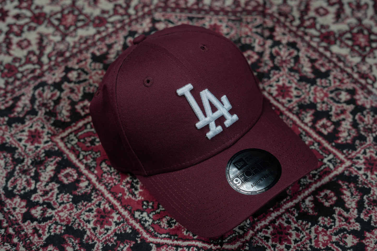 BONÉ 9FORTY LOS ANGELES DODGERS MLB VINHO