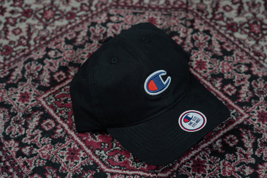 BONÉ CHAMPION TWILL HAT FLAG LOGO PRETO