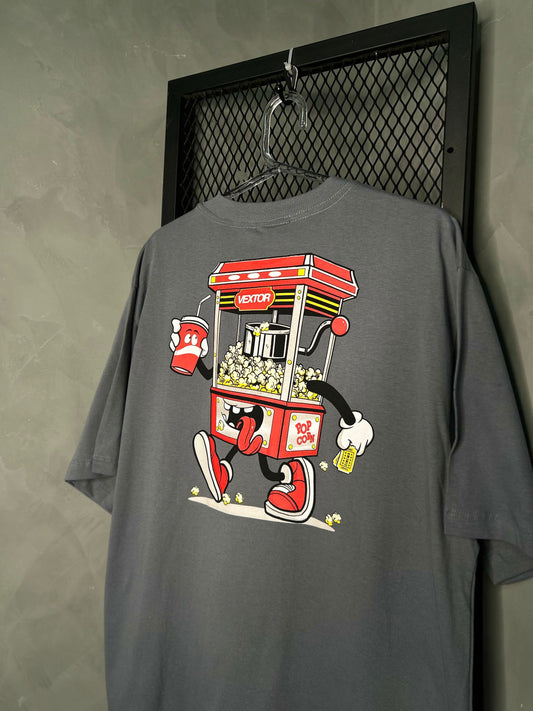CAMISETA REGULAR VEXTOR POP CORN