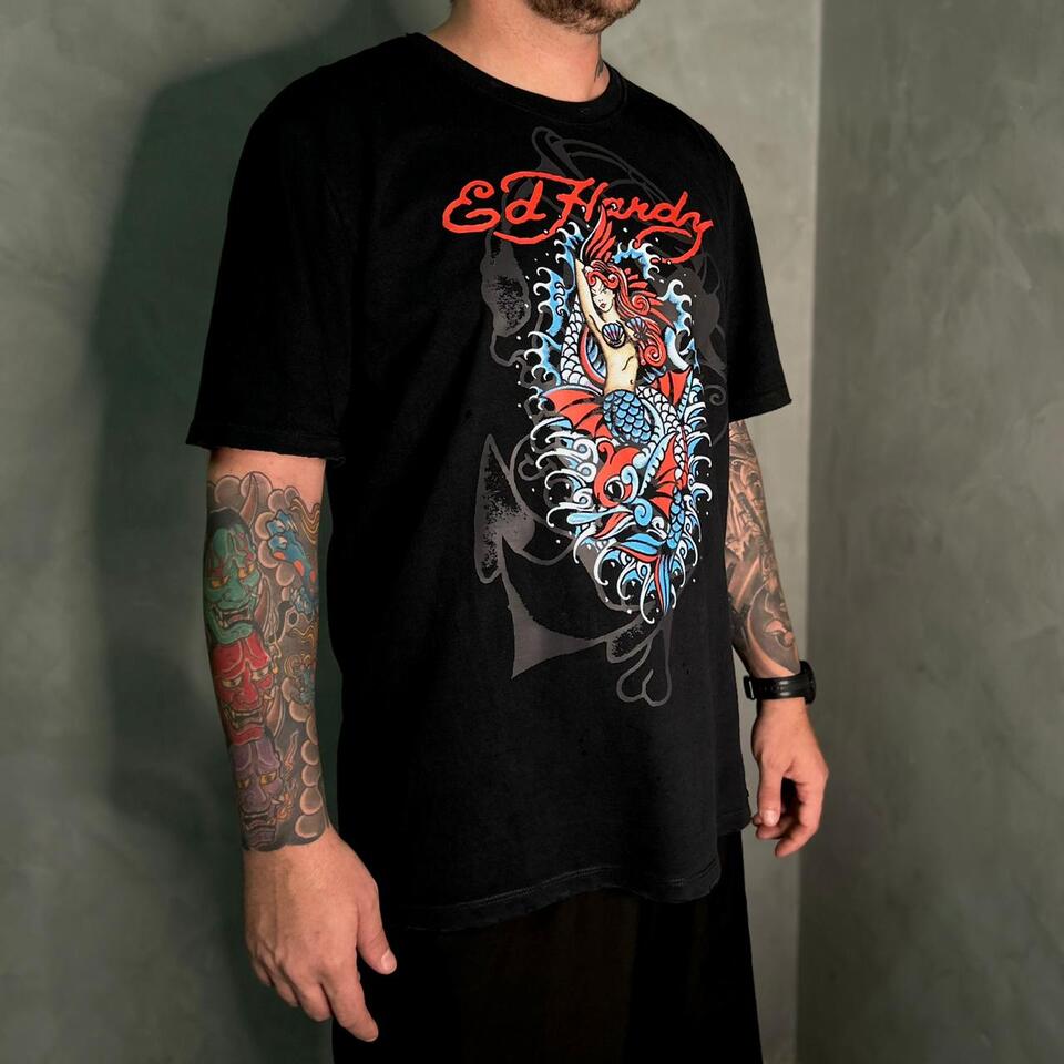 CAMISETA ED HARDY SEREIA MÍSTICA