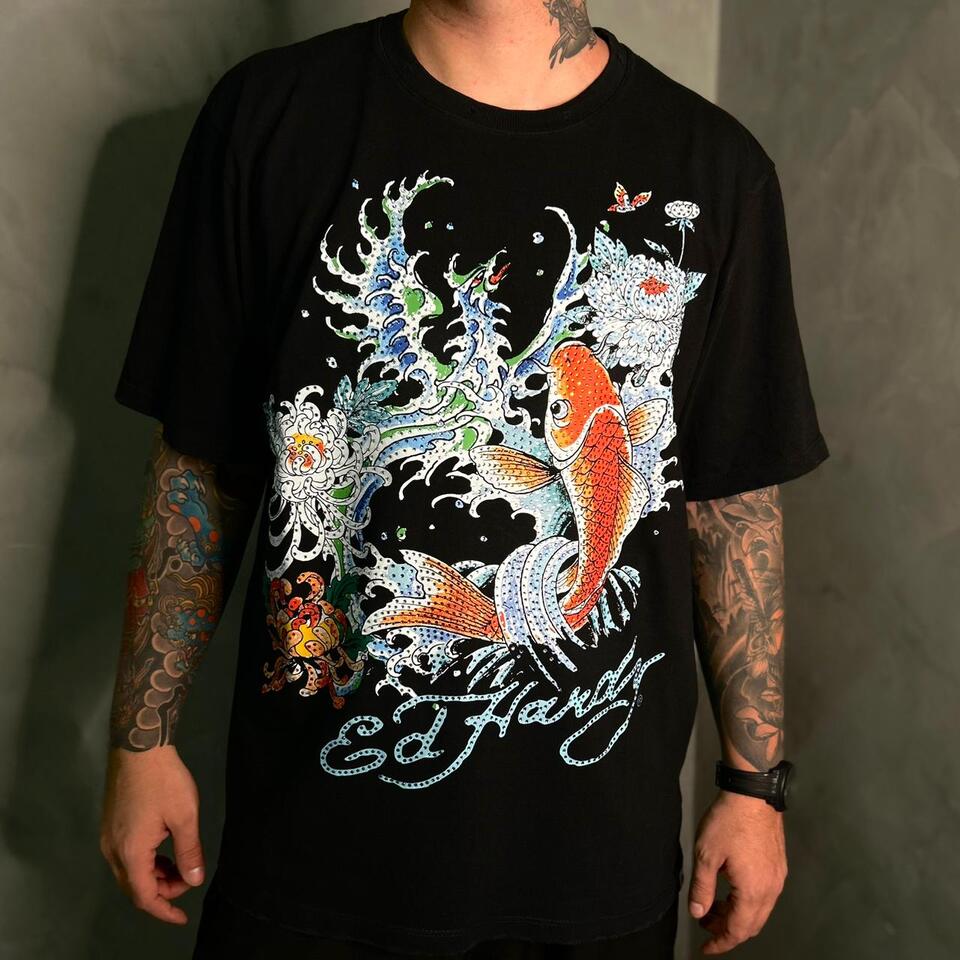 CAMISETA ED HARDY CARPA