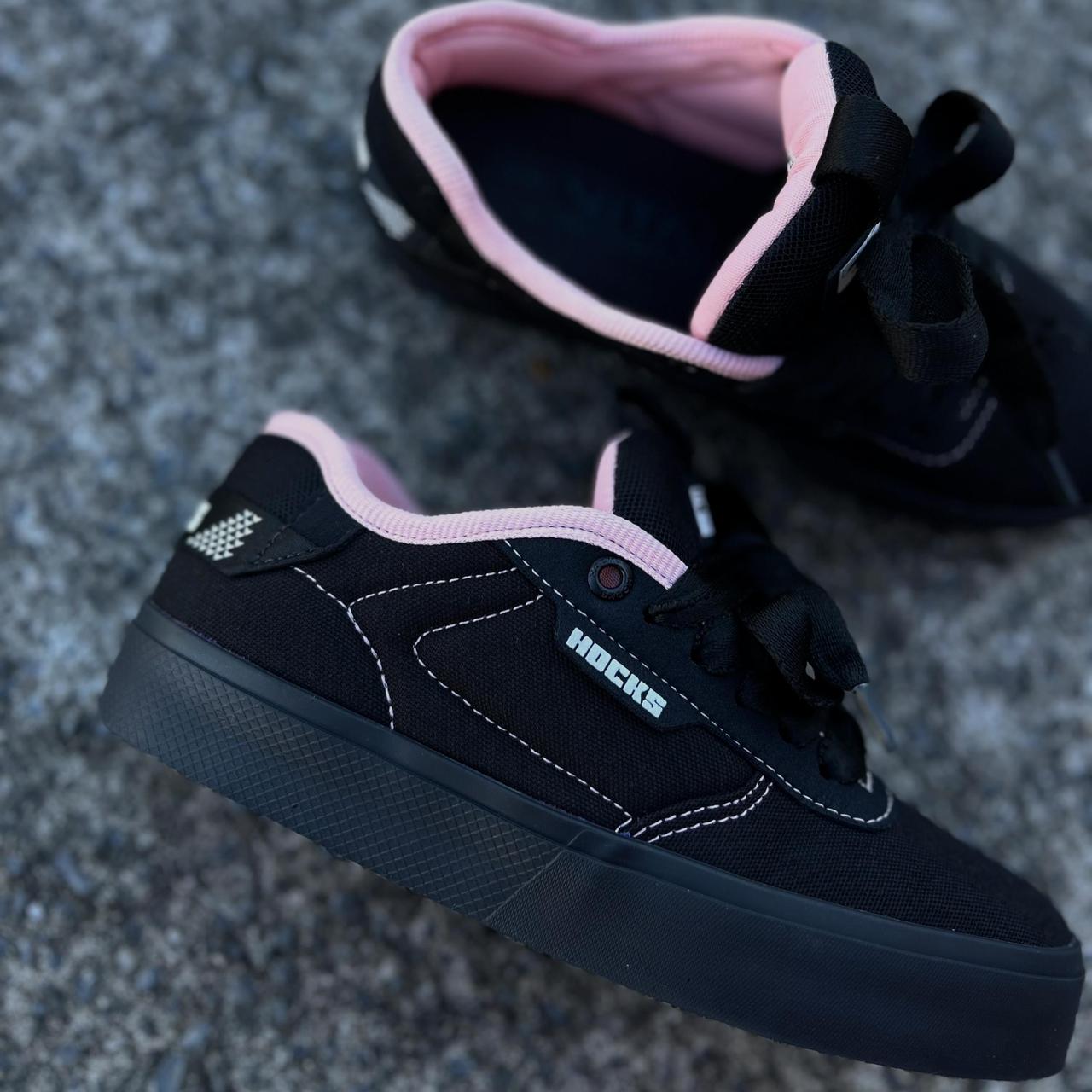 TÊNIS HOCKS FLAT CORE DARK MAUVEE