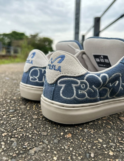 TÊNIS TESLA HERTZ ART DENIM