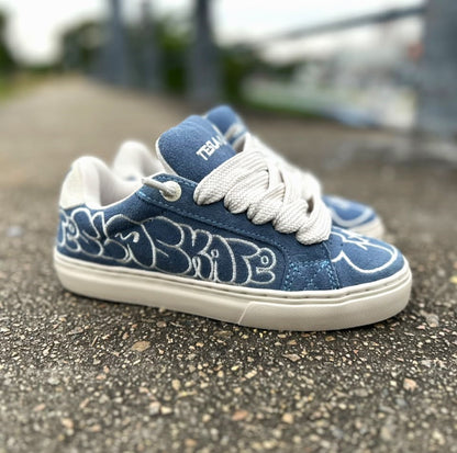 TÊNIS TESLA HERTZ ART DENIM