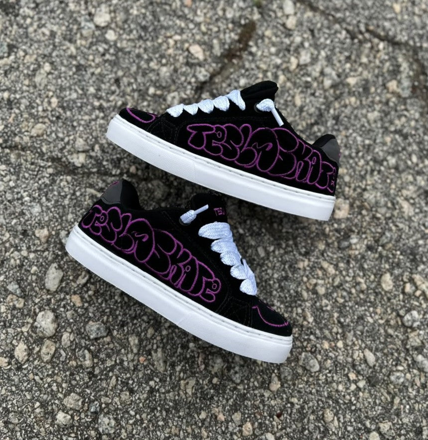 TÊNIS TESLA HERTZ ART BLACK PURPLE