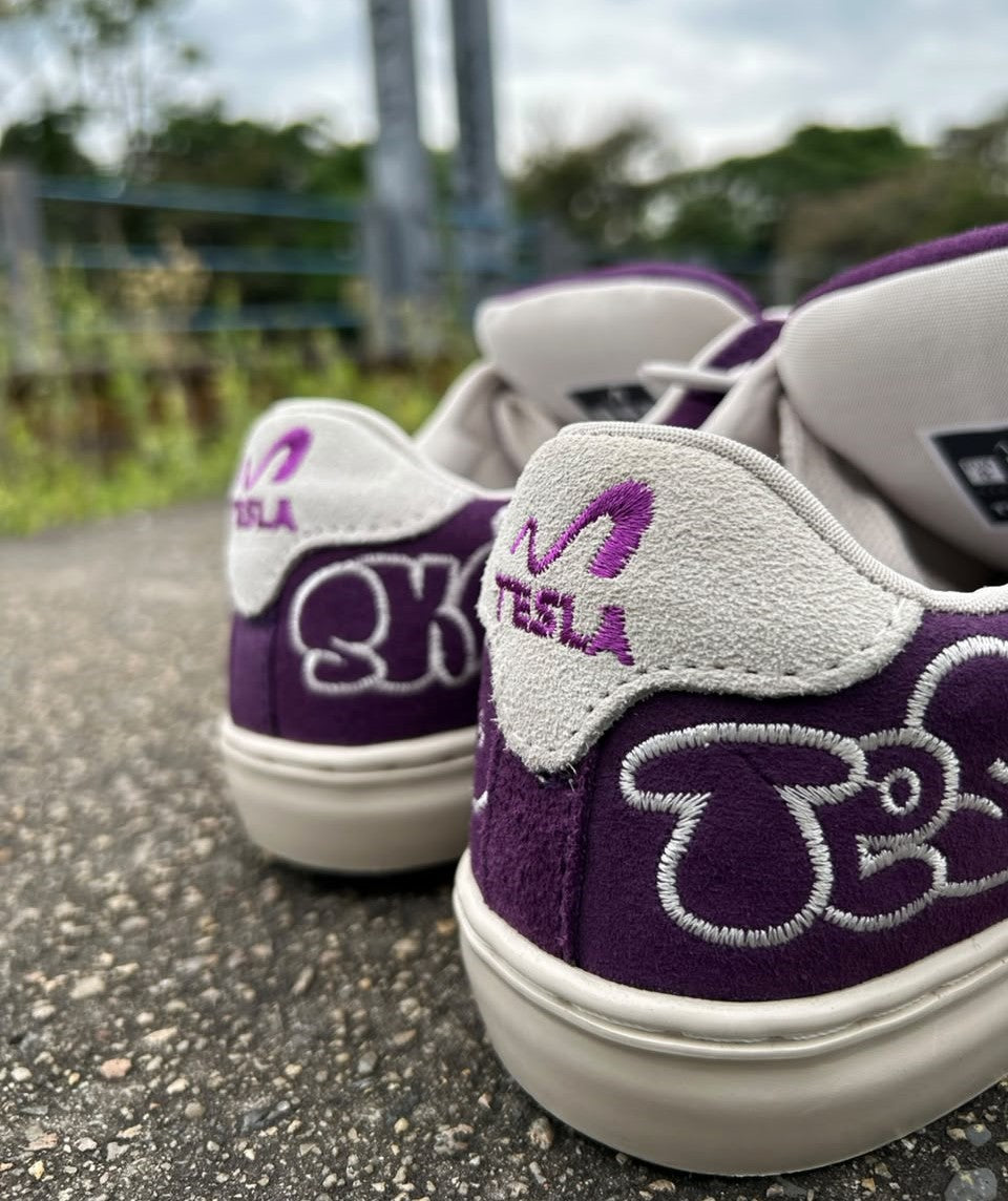 TÊNIS TESLA HERTZ ART PURPLE