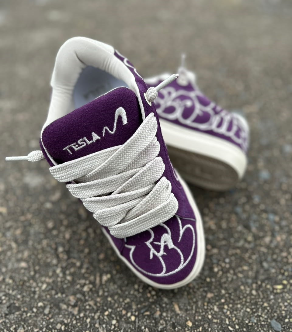 TÊNIS TESLA HERTZ ART PURPLE