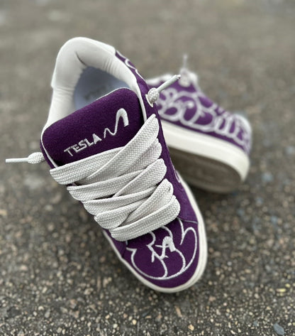 TÊNIS TESLA HERTZ ART PURPLE