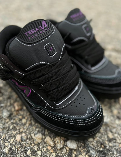 TÊNIS TESLA VEDANTA BLACK PURPLE