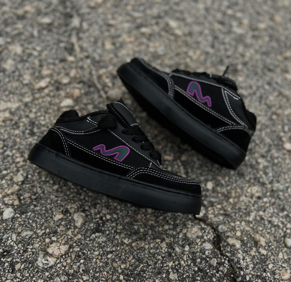 TÊNIS TESLA VEDANTA BLACK PURPLE