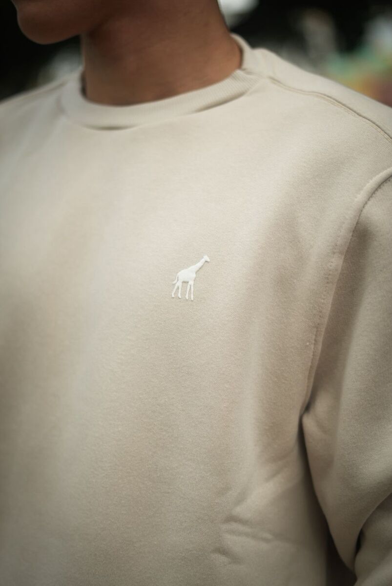 MOLETOM CARECA LRG CREW FLEECE