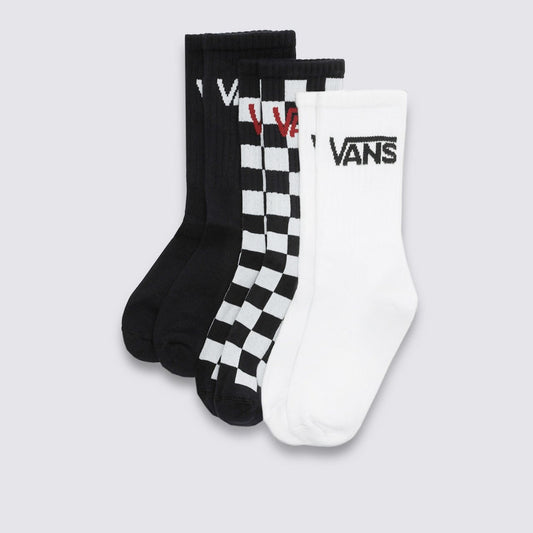 MEIA VANS CANO LONGO CHECKER 3 PARES
