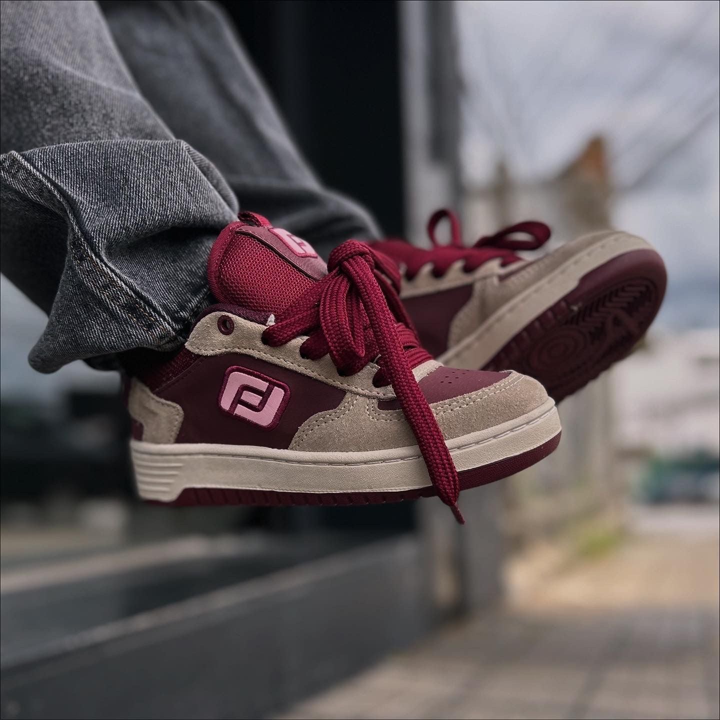 TÊNIS FREEDAY HERO EVOLUTION BORDÔ/CREME