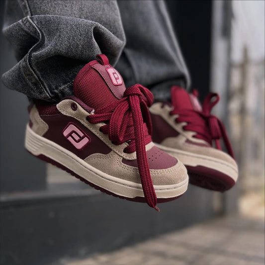 TÊNIS FREEDAY HERO EVOLUTION BORDÔ/CREME