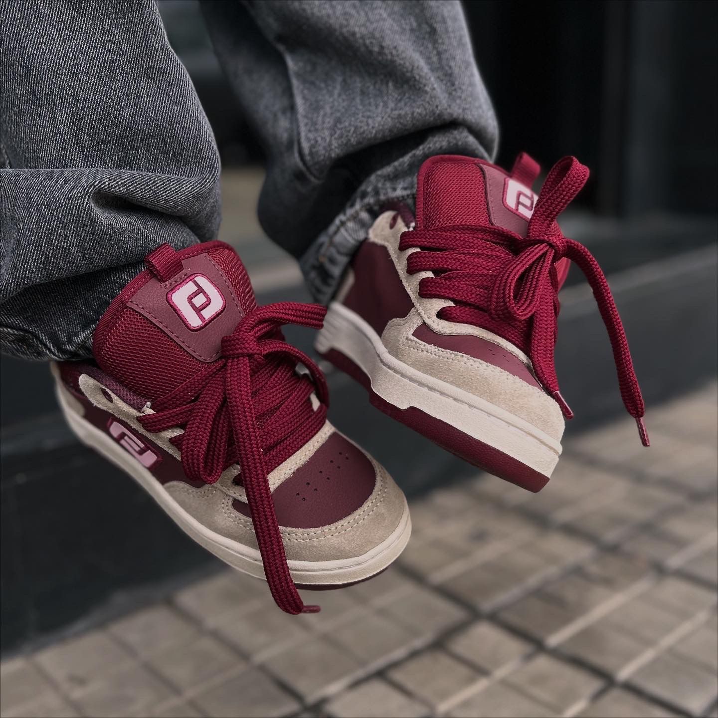 TÊNIS FREEDAY HERO EVOLUTION BORDÔ/CREME