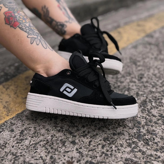 TÊNIS FREEDAY HERO EVOLUTION PRETO/BRANCO