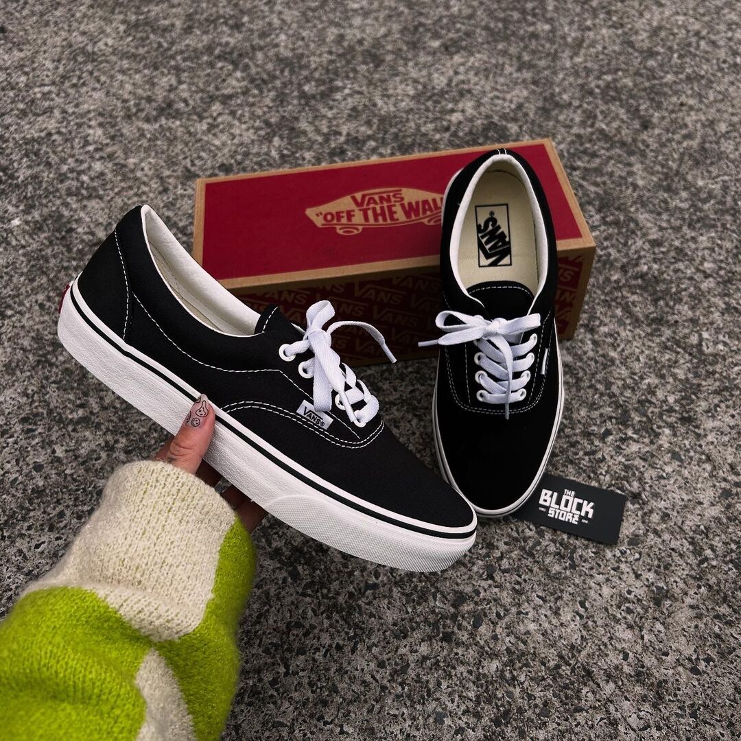 TÊNIS VANS ERA BLACK TRUE WHITE