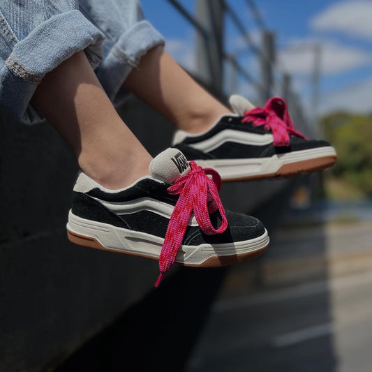 TÊNIS VANS HYLANE LACE OVERSIZED BLACK