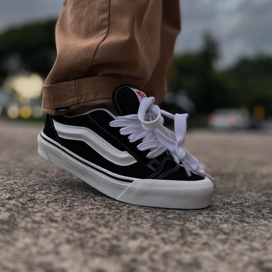 TÊNIS VANS KNU SKOOL BLACK TRUE WHITE