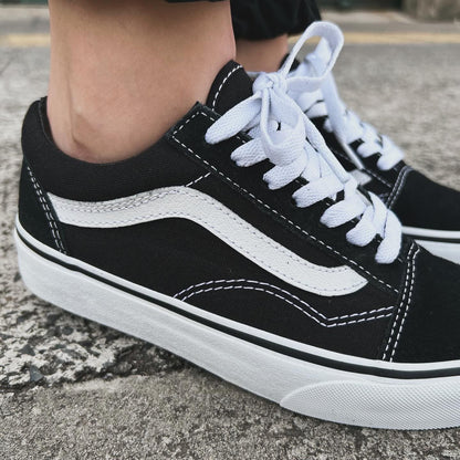 TÊNIS VANS OLD SKOOL BLACK WHITE